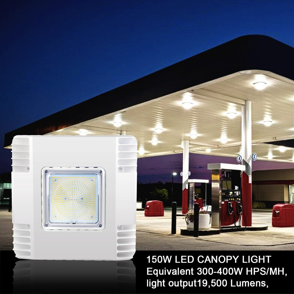 LFD Lighting 150W LED Canopy Light-19500 Lumens For Gas Station