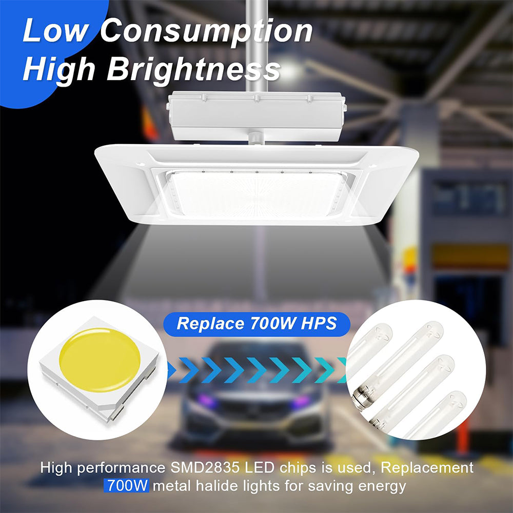 LFD Lighting 180W LED Canopy Light Low Consumption High Brightness