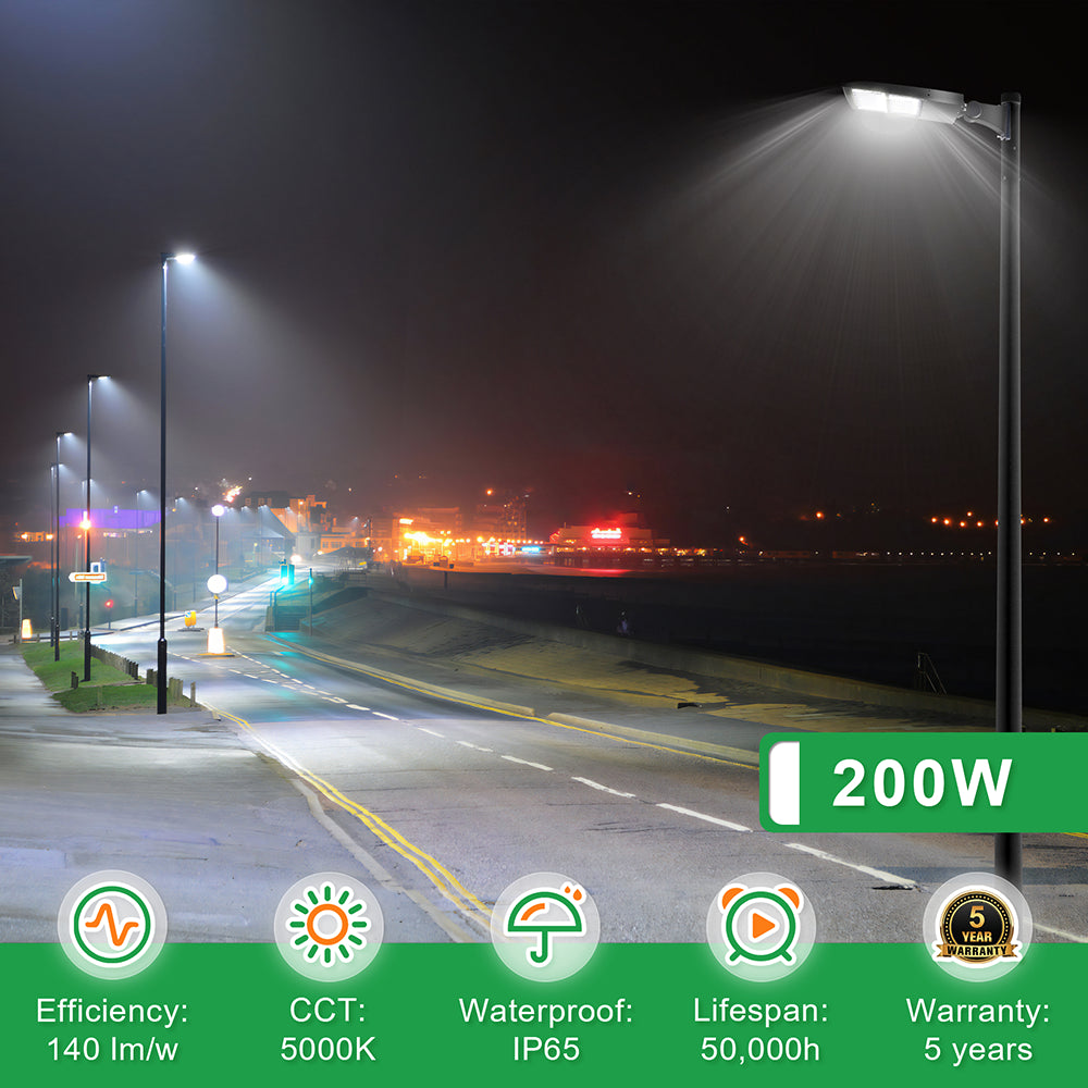LFD Lighting 200W LED Parking Lot Light For Tennis Court