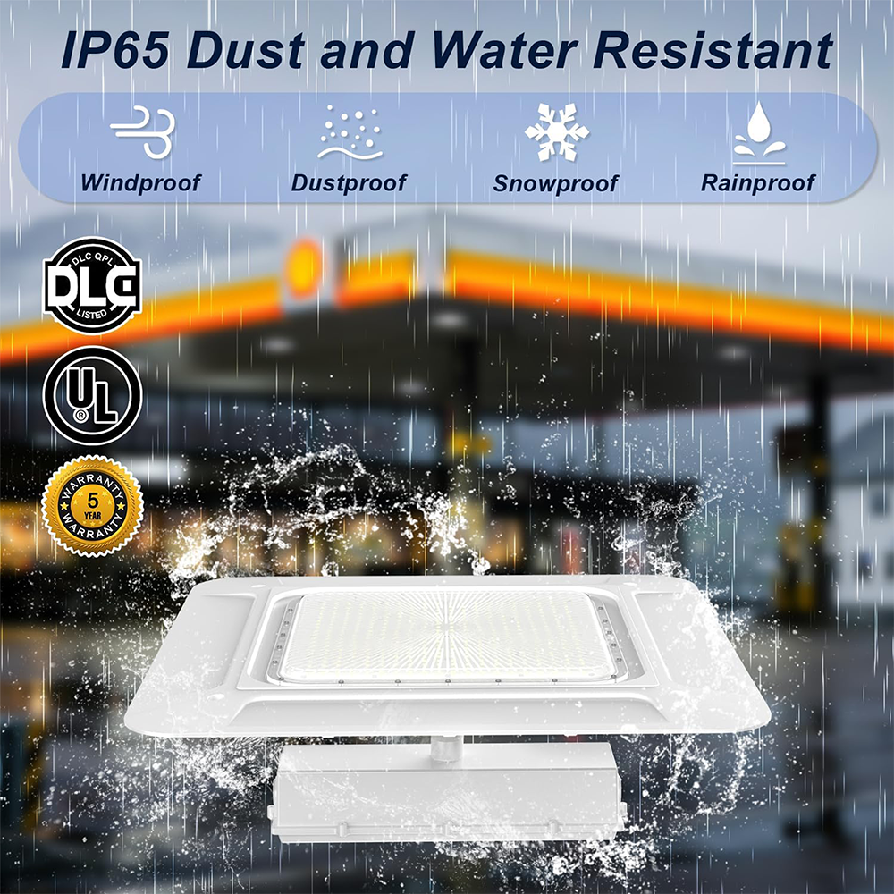 LFD Lighting 240W LED Canopy Light Waterproof Performance