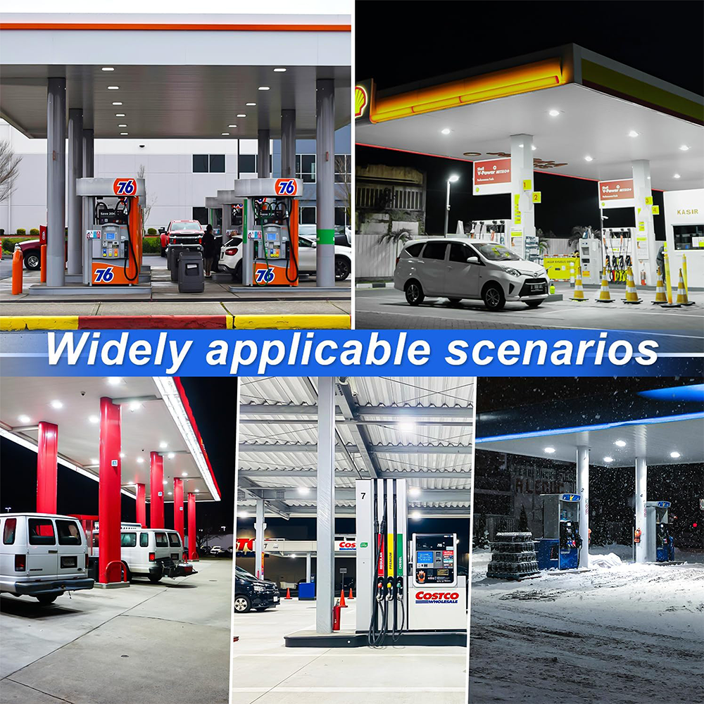 LFD Lighting 240W LED Canopy Light Application