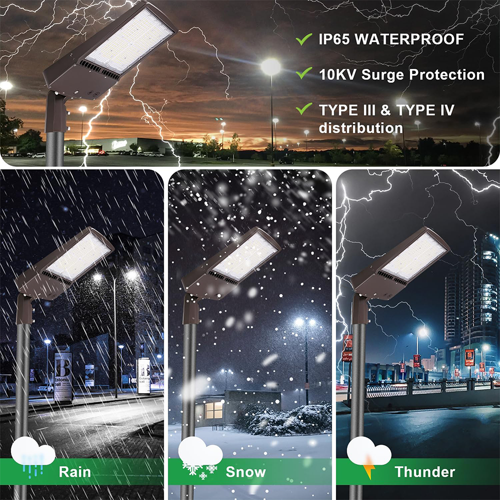 LFD Lighting 300W LED Parking Lot Light For Stadium