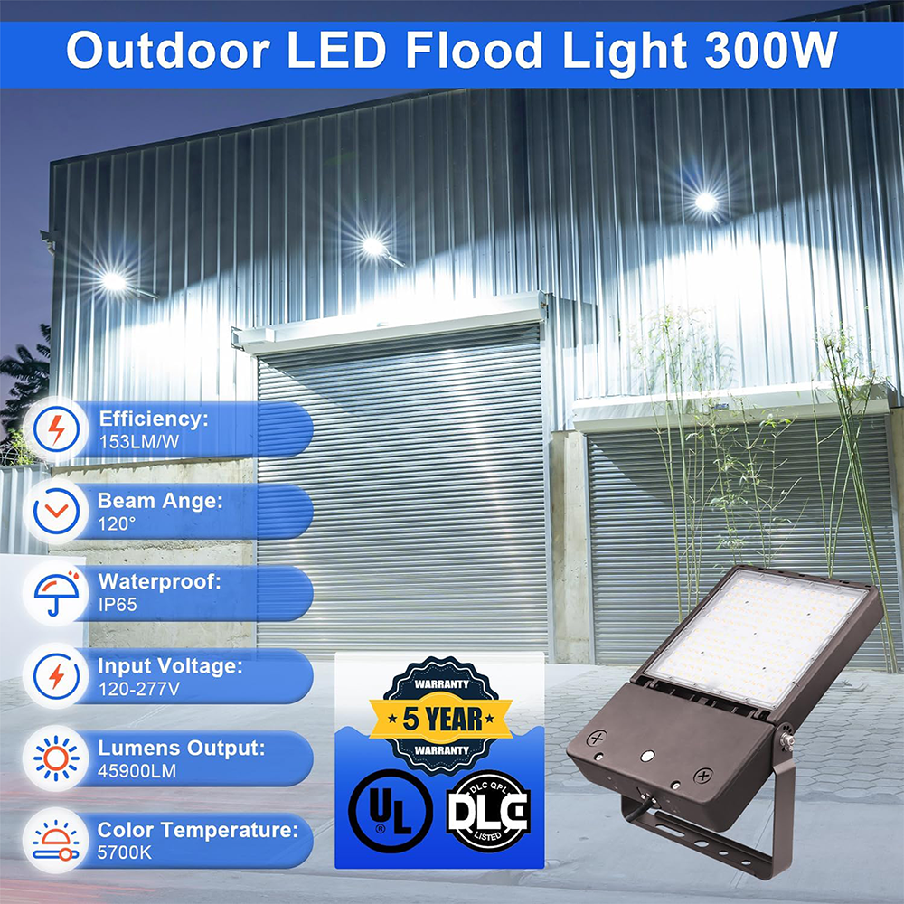 LFD Lighting 300W Led Flood Light-Area Light For Football Court