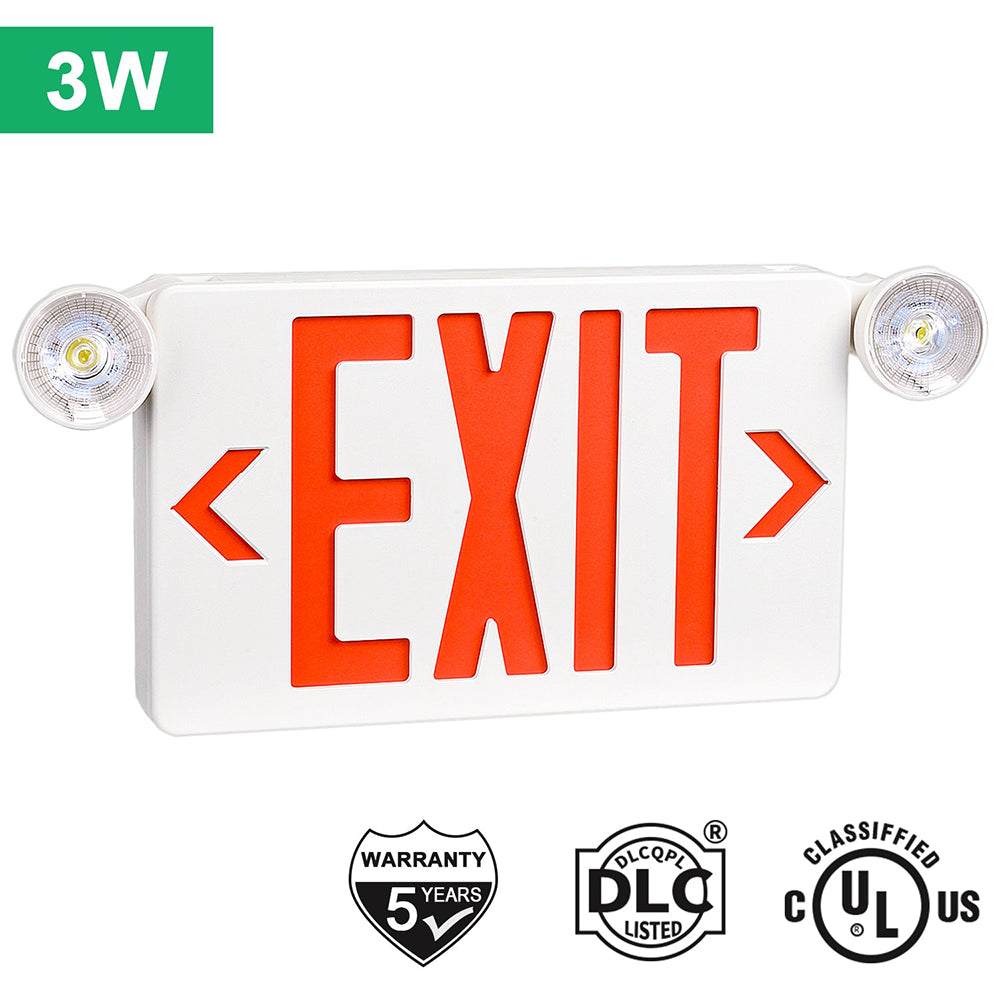 LFD Lighting Led Red/Green LED Exit Sign For Workshop