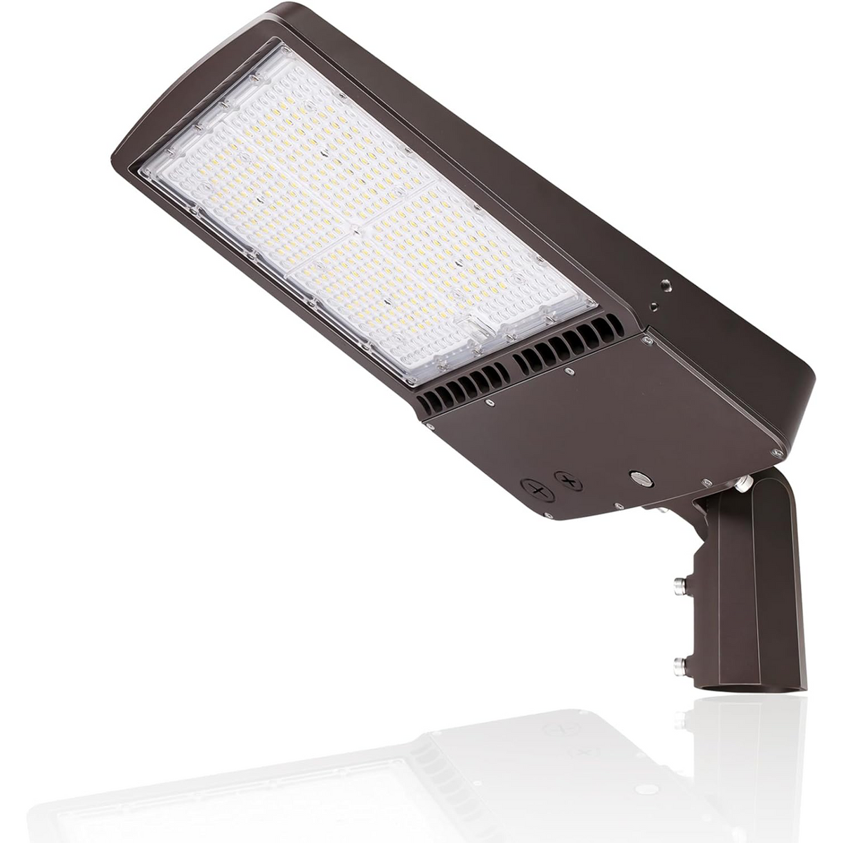 Led parking lot lights with pole hotsell