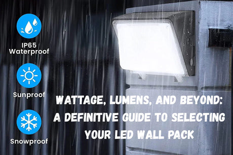 Wattage, Lumens, and Beyond: A Definitive Guide to Selecting Your LED Wall Pack