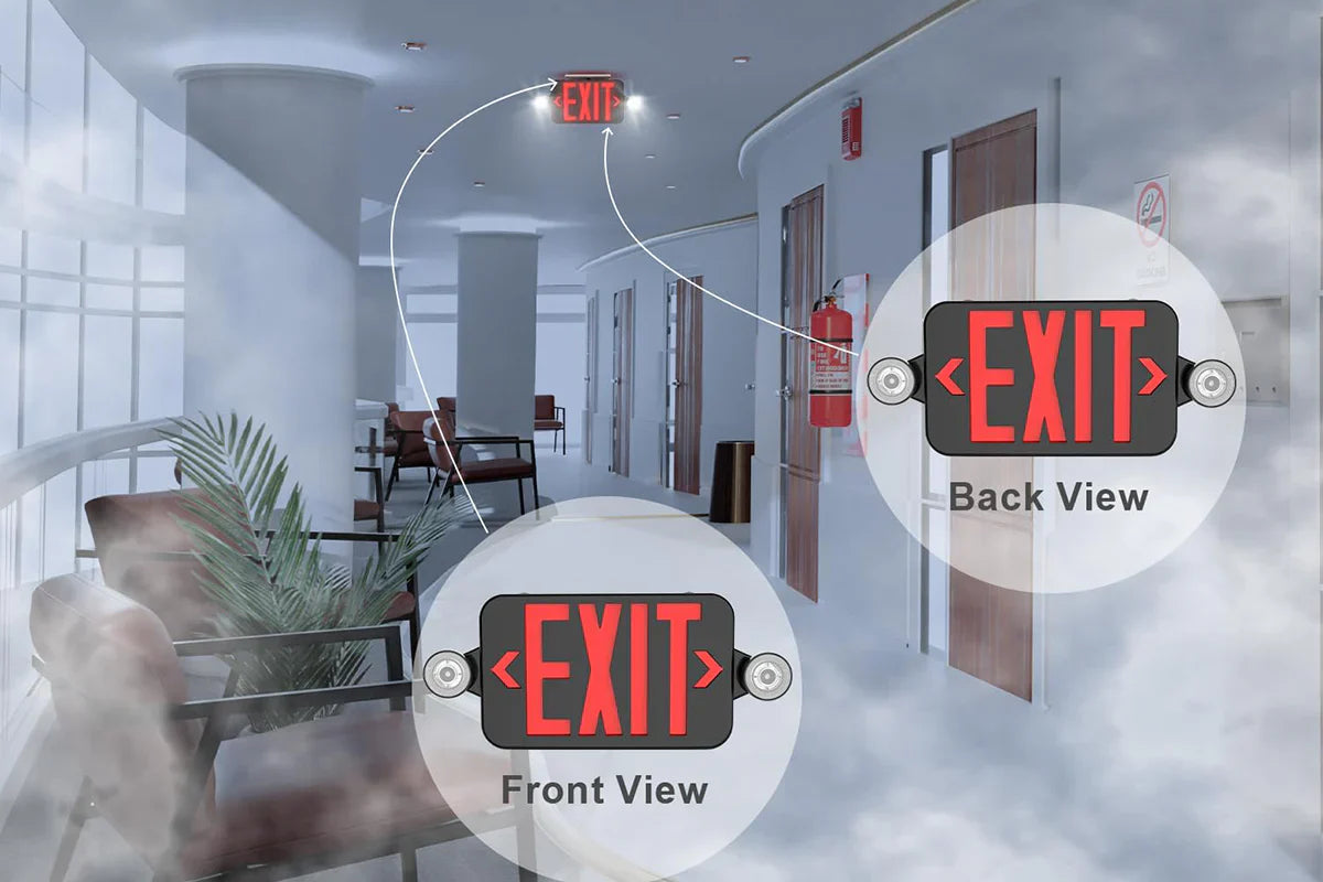 When Every Second Counts: How Exit Light Guides Safe Evacuations