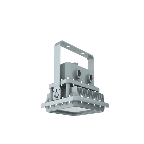 100W LED Explosion Proof Square Light D Series For Hazardous Location