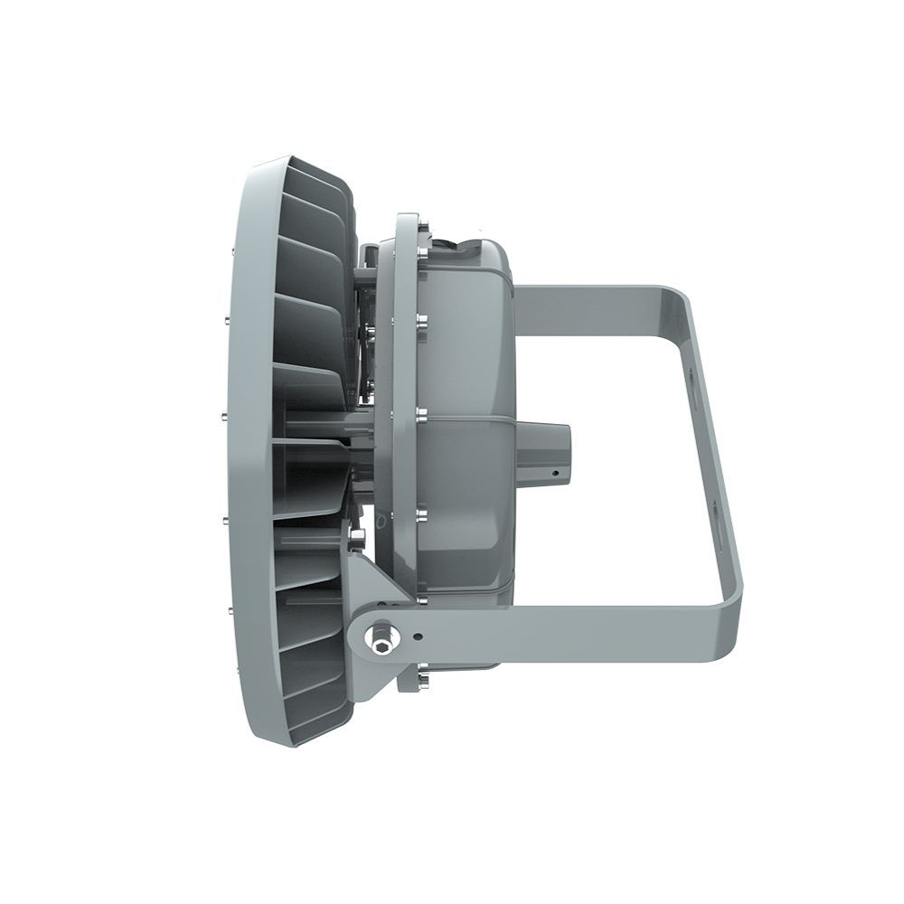 150W LED Explosion Proof Round Light B Series For Classified Warehouse