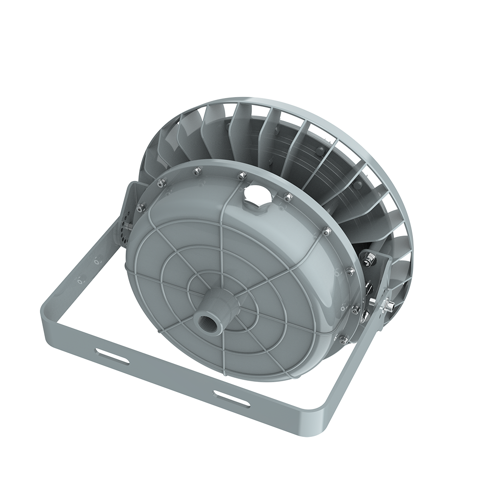 150W LED Explosion Proof Round Light B Series For Gas Station