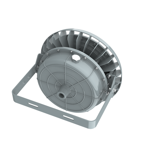 150W LED Explosion Proof Round Light B Series For Gas Station