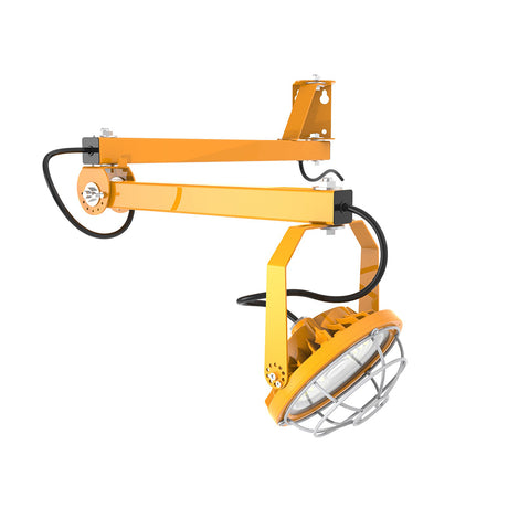 30W Led Loading Dock Light With Folding Arm For Workstation