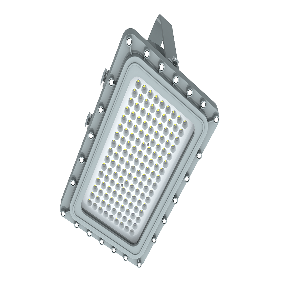 80W LED Explosion Proof Square Light D Series For Gas Station
