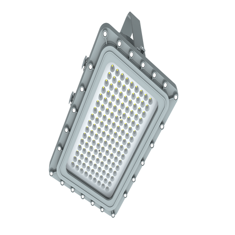 80W LED Explosion Proof Square Light D Series For Gas Station