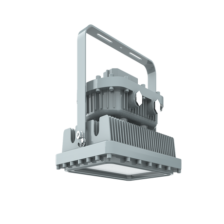 80W LED Explosion Proof Square Light D Series For Chemical Warehouse