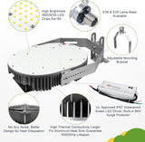 120W LED Retrofit Kit – 16,200 Lumens – High Bay, Shoebox, Parking Lot, Street & Wall Pack LED Upgrade – ETL & DLC Listed – AC 100–277V