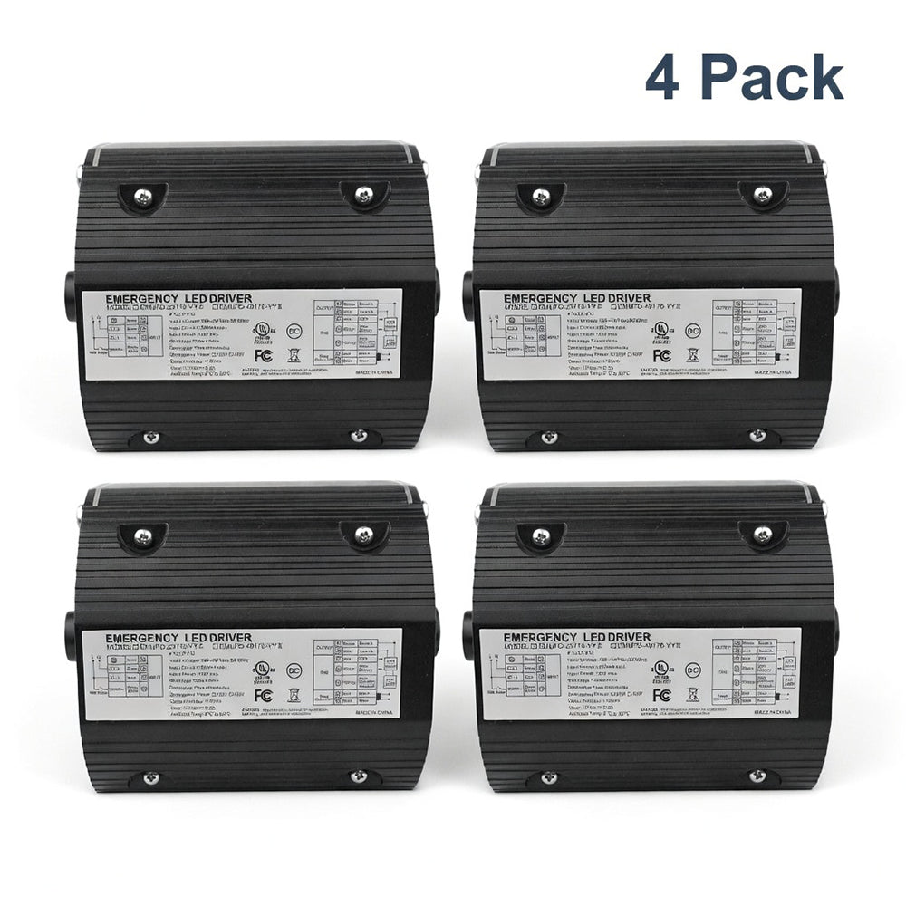 40W UFO High Bay Emergency Driver AC 100-347V Emergency Battery Backup Power Supply-DLC UL-Listed