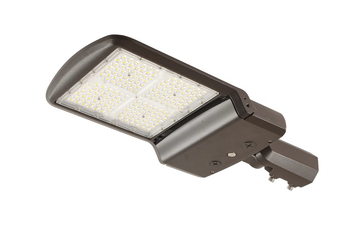 150W/100W/80W Tunable LED Shoebox Area Light, 5000K, 277–480V