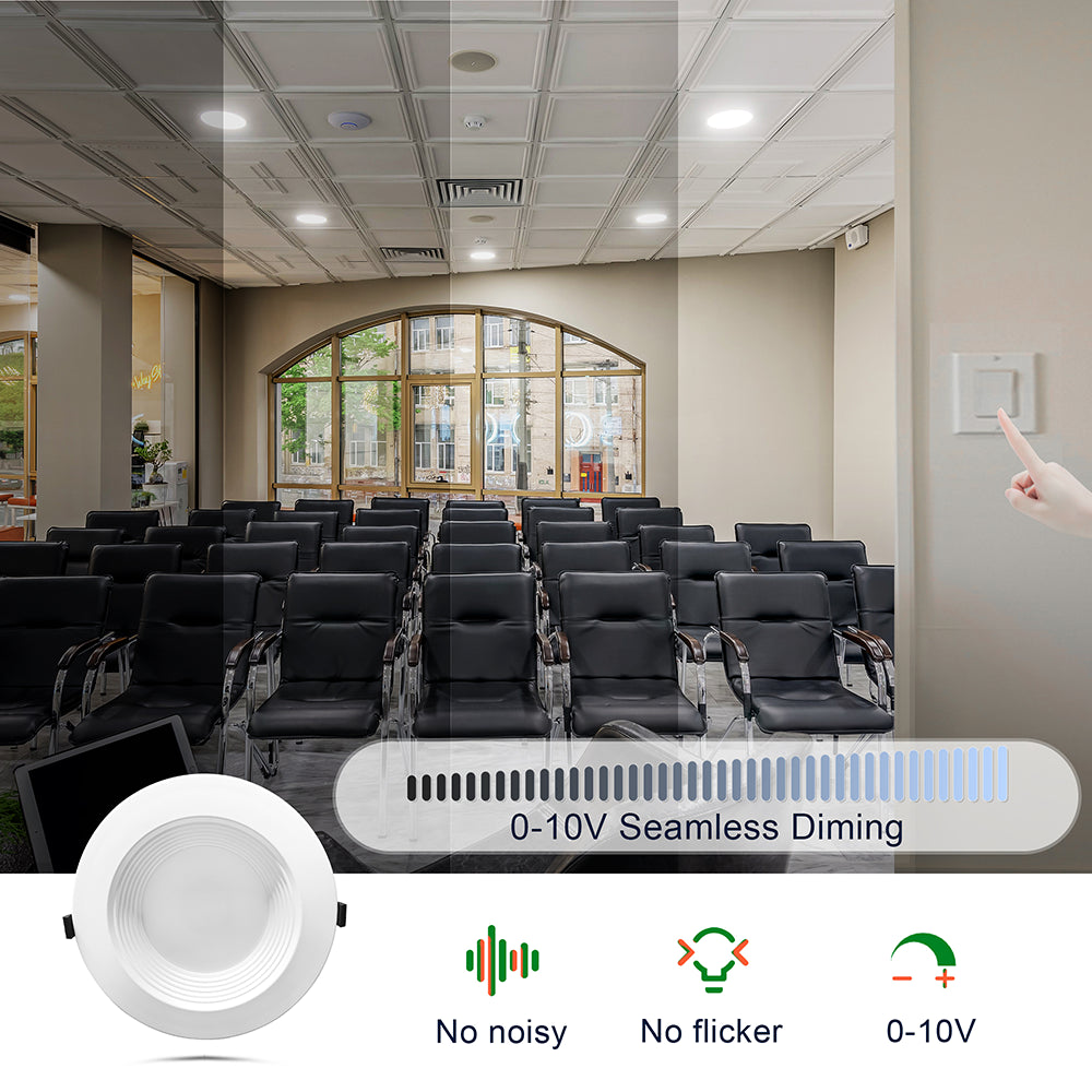 LFD Lighting 10'' LED Commercial Recessed Downlight  For Hospital