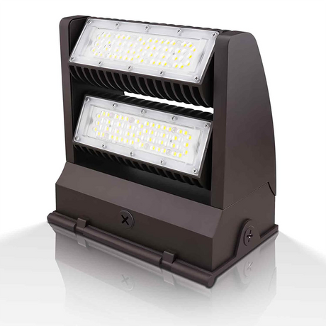 LFD Lighting 120W Rotatable Led Wall Pack Light For Commercial Building