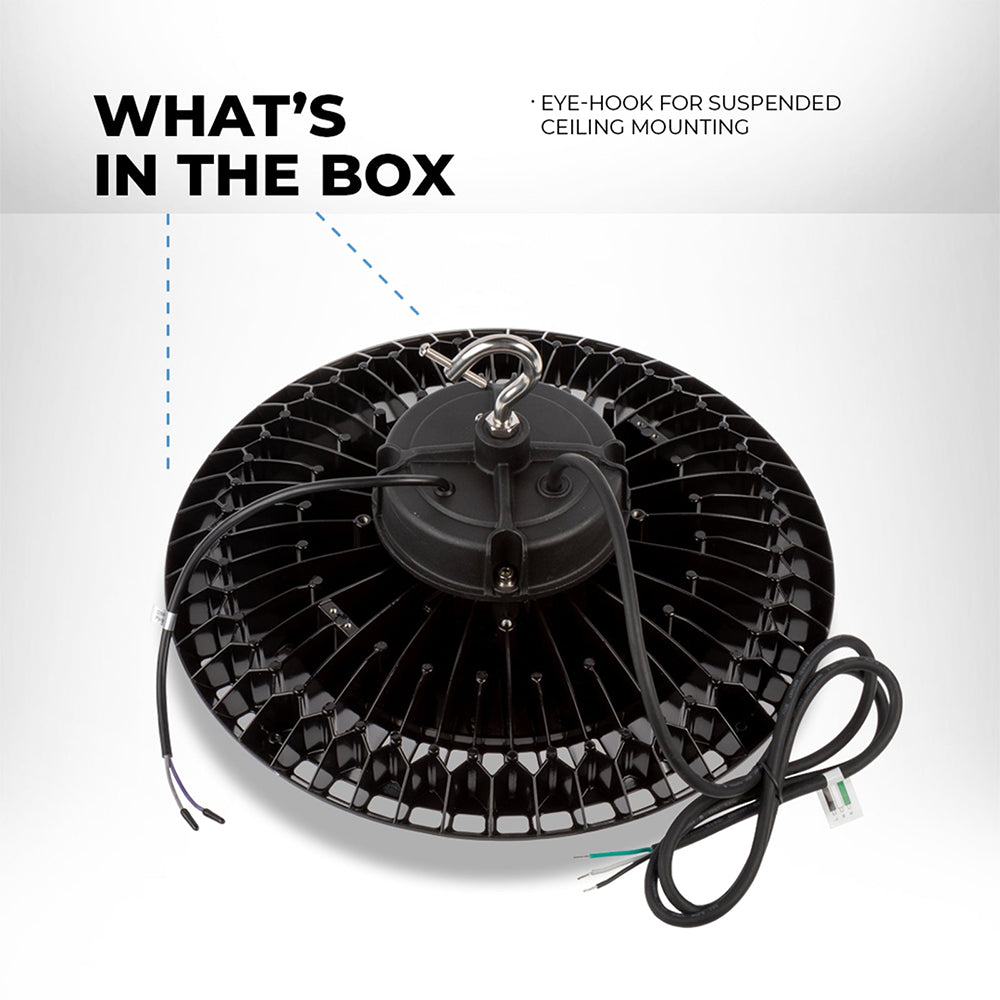 LFD Lighting 150W LED UFO High bay 5000K  For Gymnasium