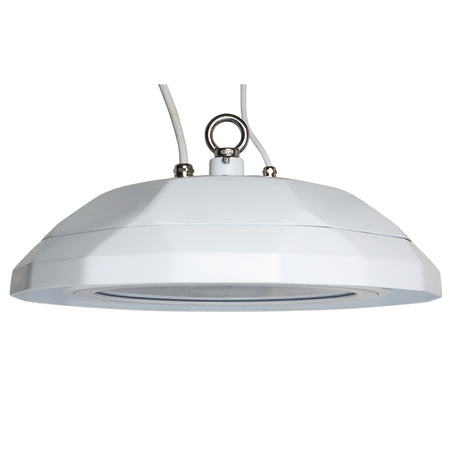LFD Lighting 150W LED White UFO High Bay Light O Hook For Factory