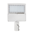 LFD Lighting 150W White Housing LED Parking Lot Light  