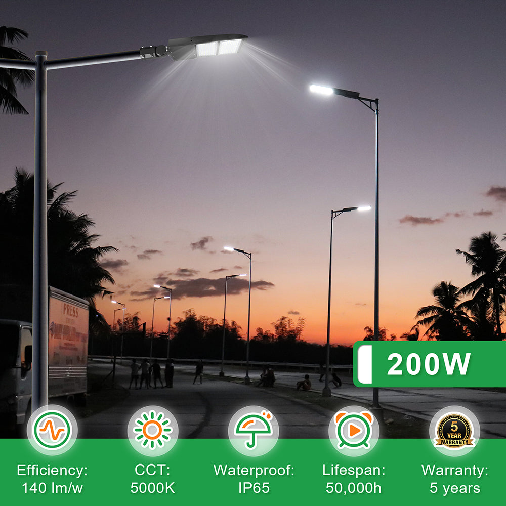 LFD Lighting 200W LED Parking Lot Light For Airport