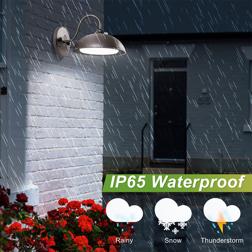 LFD Lighting 28W LED Gooseneck Light Waterproof Performance Chart