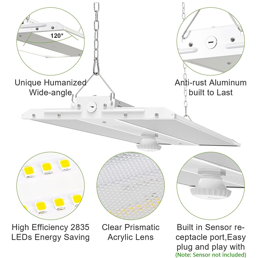LFD Lighting 2ft LED Linear High Bay For Gymnasium