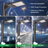 LFD Lighting 300W LED Parking Lot Light For School Playground