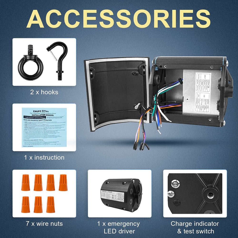 LFD Lighting 40W UFO High Bay Emergency Driver  Accessories