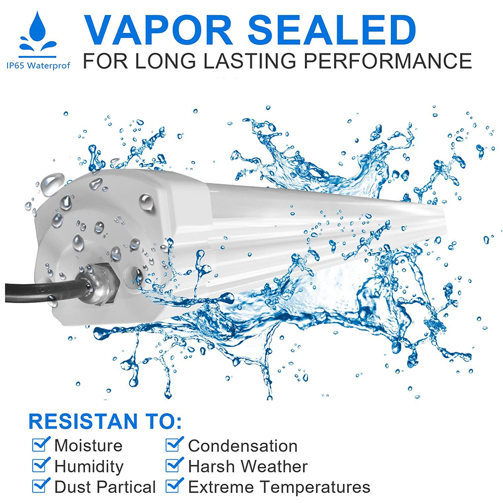 LFD Lighting 4FT 40W LED Triproof Light Fixtures For Parking Garages