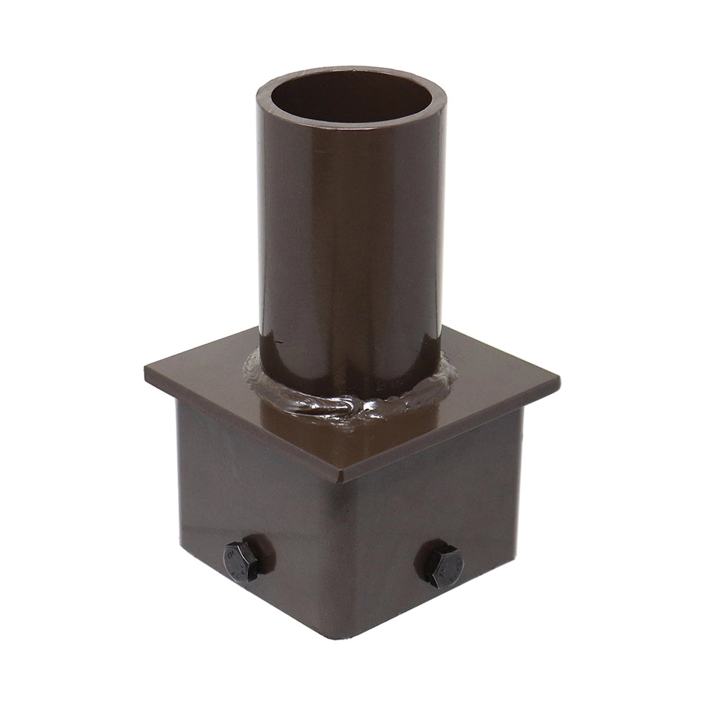 LFD Lighting 4 Inch Square Pole Bracket Tenon Adapter 