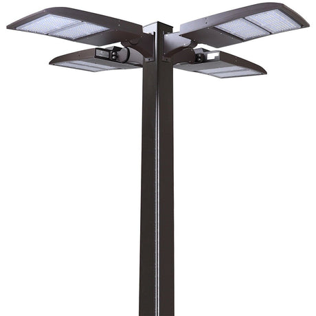 LFD Lighting 4 inch 20 Foot Steel Square Light Pole 