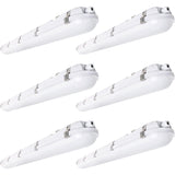 LFD Lighting 6 Pack-4FT LED Vapor Tight Light