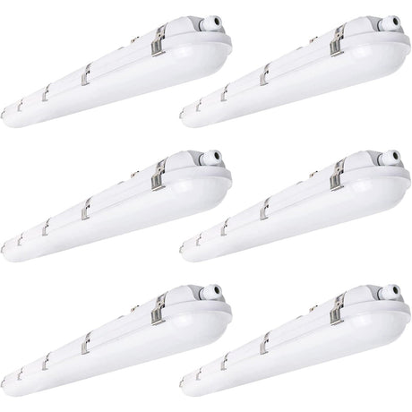 LFD Lighting 6 Pack-4FT LED Vapor Tight Light