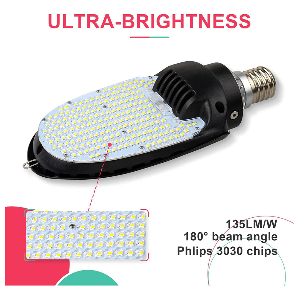 LFD Lighting 75 Watt-E39 LED Corn Bulb  Connect On LED Troffer Light