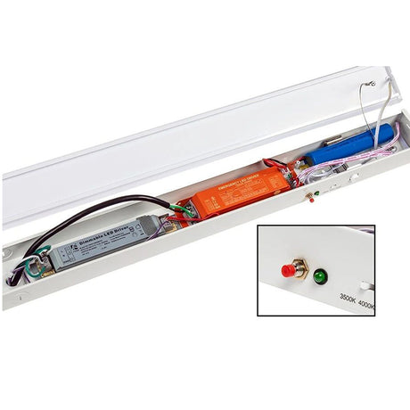 LFD Lighting 8W Emergency Backup Battery Driver Connect On LED Troffer Light