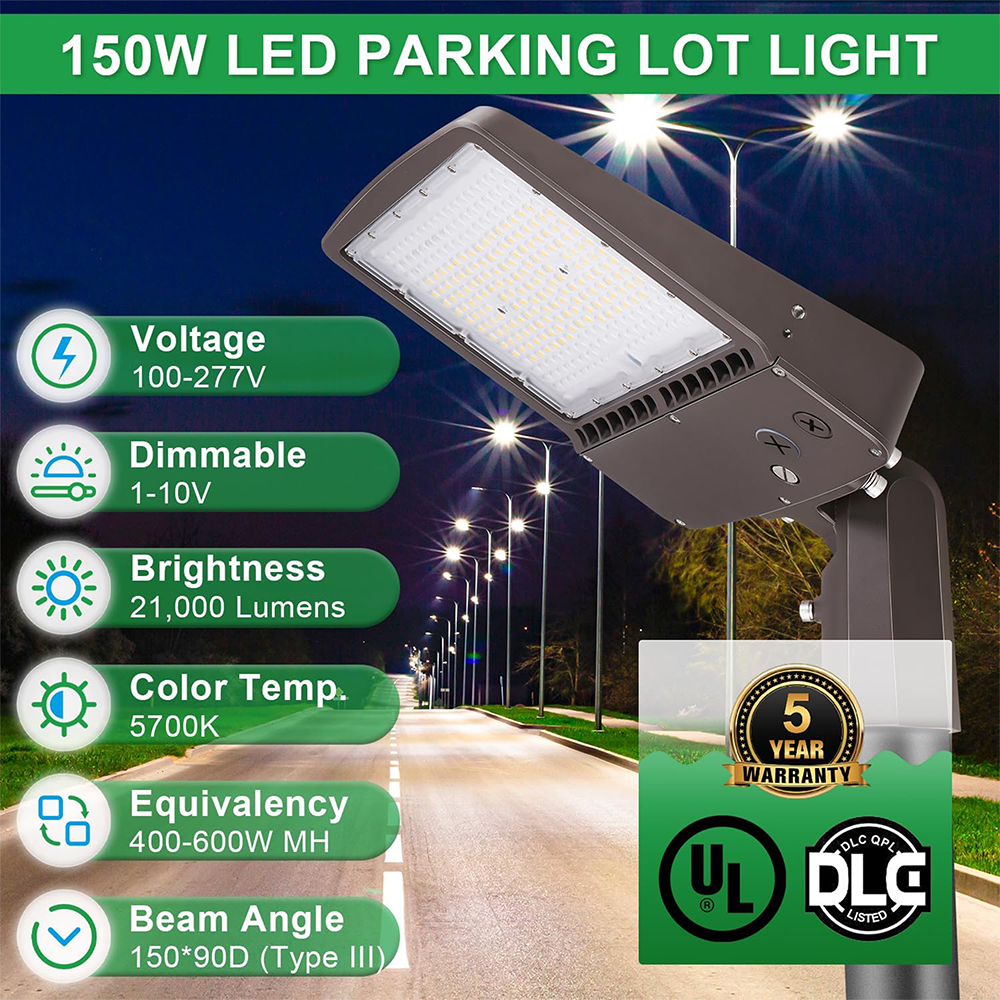 LFD Lighting  LED 150W Parking Lot Light AM  For Stadium