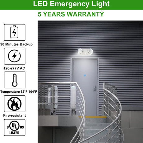 LFD Lighting LED Emergency Exit Lighting Fixtures For Hospital 