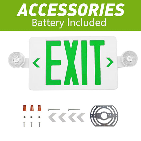 LFD Lighting Led Red/Green LED Exit Sign for Hospital