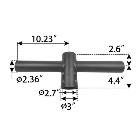 LFD Lighting Tenon Adapter Pole Tenon Spoke Twin Bracket 
