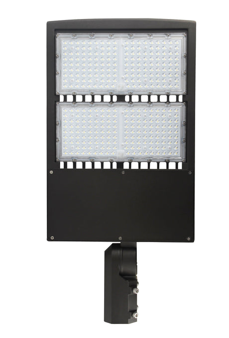 Gen3 300W LED Shoebox Light 39000LM- LED Parking Lot Light - Slip Fitter - DLC UL- 5 Years Warranty- Bronze Fixture - TANLITE