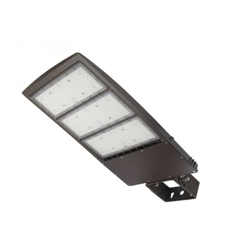 LFD Lighting 450W LED Parking Lot Light-Shoebox Area Light-10KV Surge Protector-CCT 5000K-AC 100~277V-DLC UL Listed